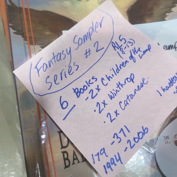 🎉2/30 Set of 6 Fantasy Books RL5 Series Sampler Magic Castles Lamp Young Adult - Picture 16 of 16